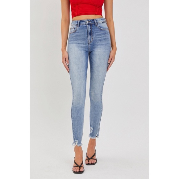 Cello Denim - Cello Ankle Skinny with Frayed Hem
